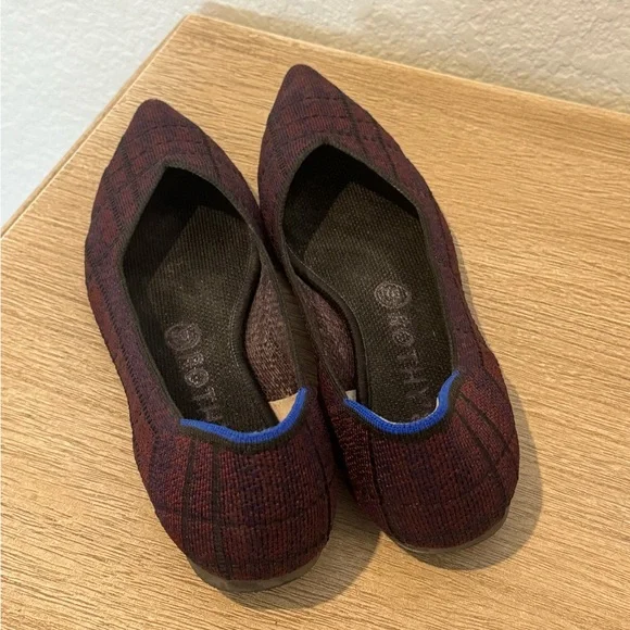ROTHYS THE POINT WOMENS FLAT SHOES 8.5 - Picture 3 of 4